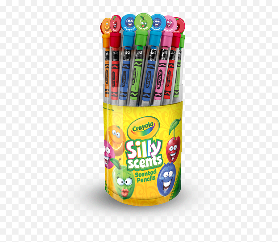 Download Hd Shop - Crayola 24 Silly Scents Mini Twistables Emoji,Crayola Png