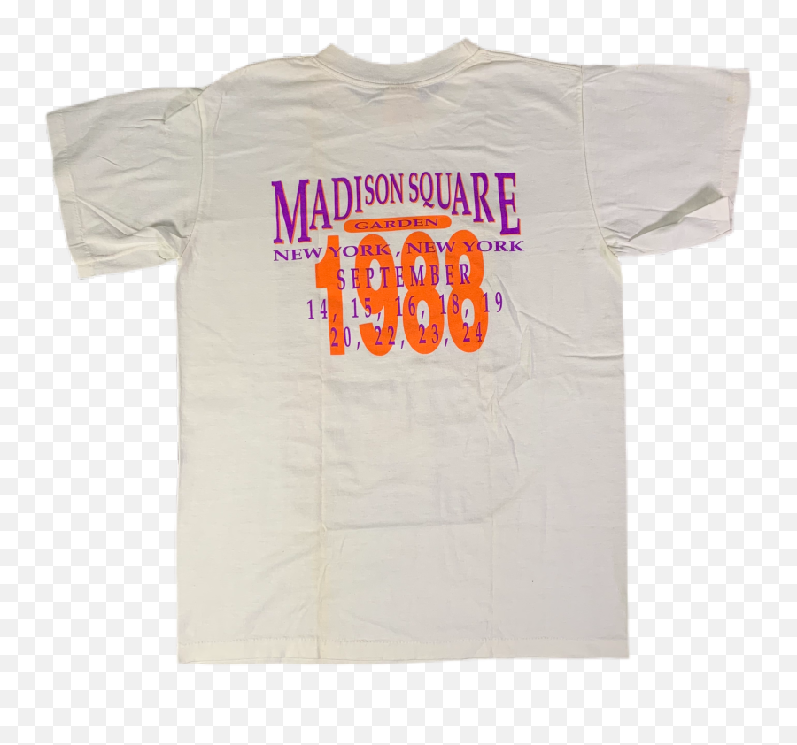 Vintage Grateful Dead Madison Square Garden T - Shirt Emoji,Madison Square Garden Logo Png