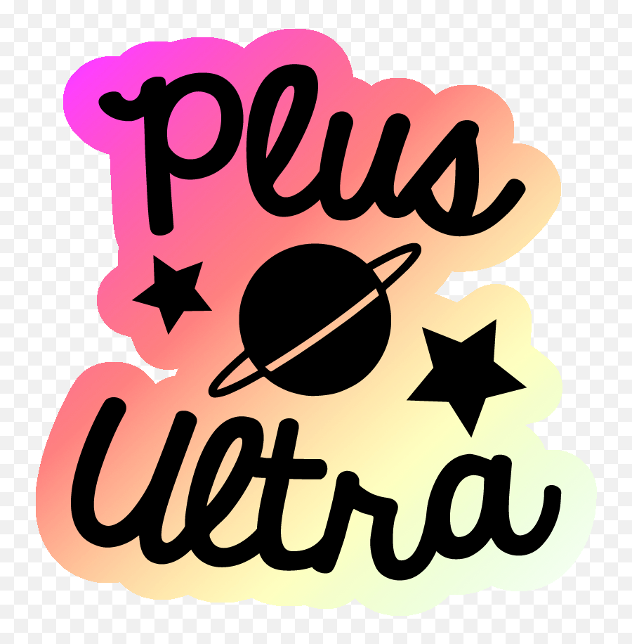 Plus Ultra Stickers My Hero Academia - Logo My Hero Academia Plus Ultra Emoji,My Hero Academia Logo