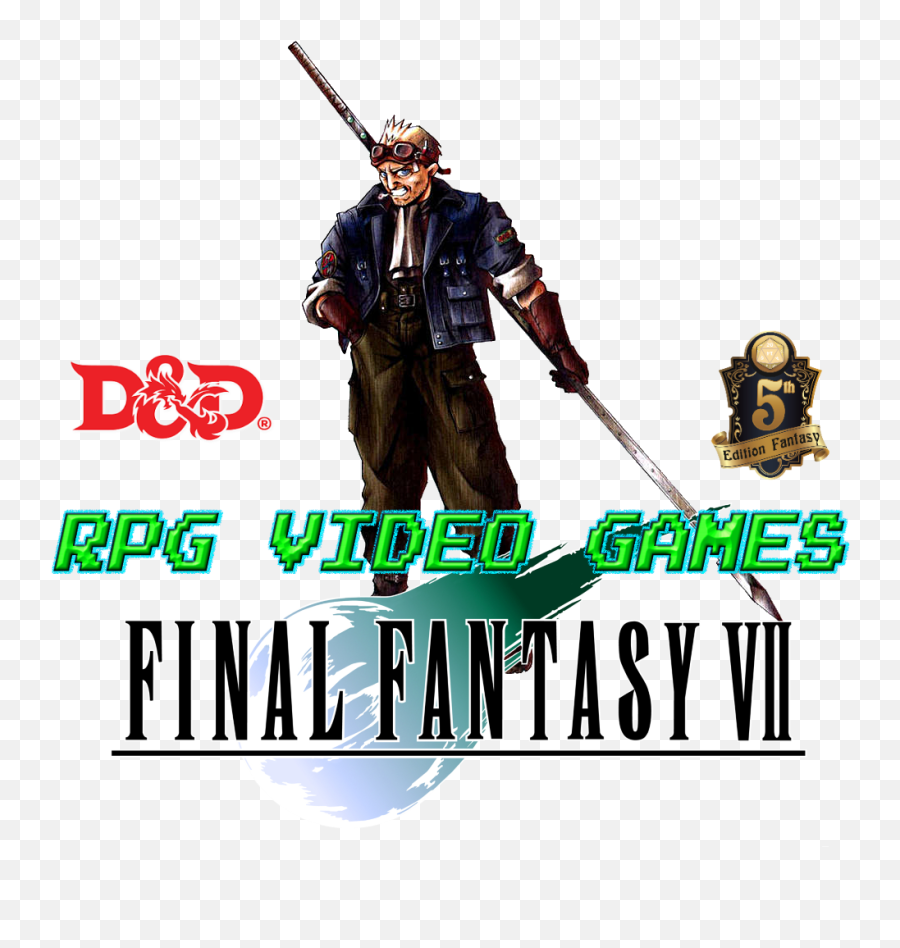 Final Fantasy Vii Cid Highwind Du0026d 5e U2013 Blog Of - Final Fantasy 7 Emoji,Final Fantasy 7 Logo
