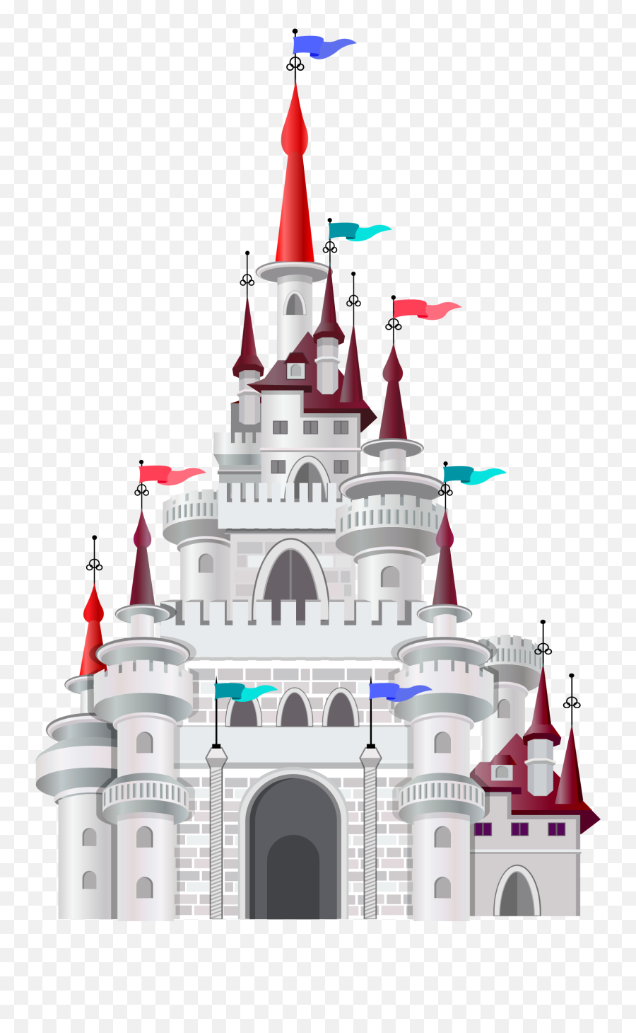 Castle Clipart Picture Gallery - Trasperant Castles Clipart Png Emoji,Disney Castle Clipart