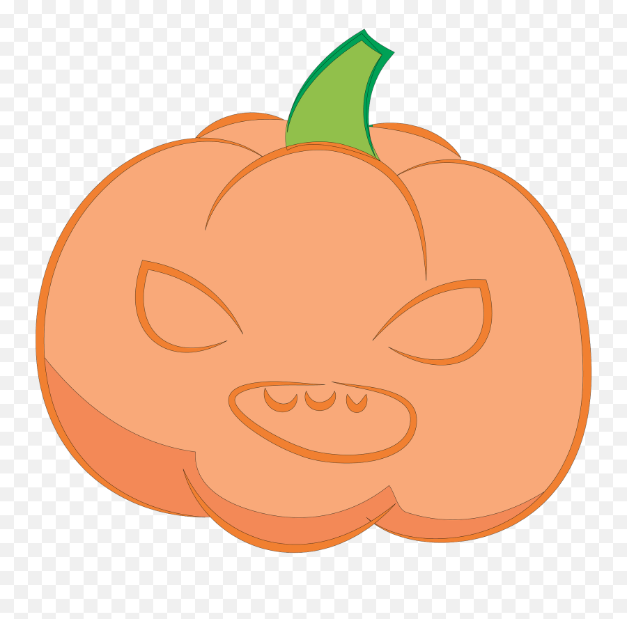 Halloween Pumpkin Clipart - Happy Emoji,Halloween Pumpkin Clipart
