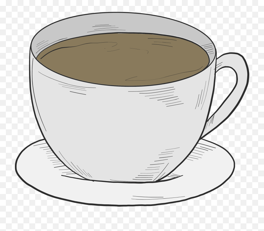 Coffee For Lunch Clipart Free Download Transparent Png - Saucer Emoji,Lunch Clipart