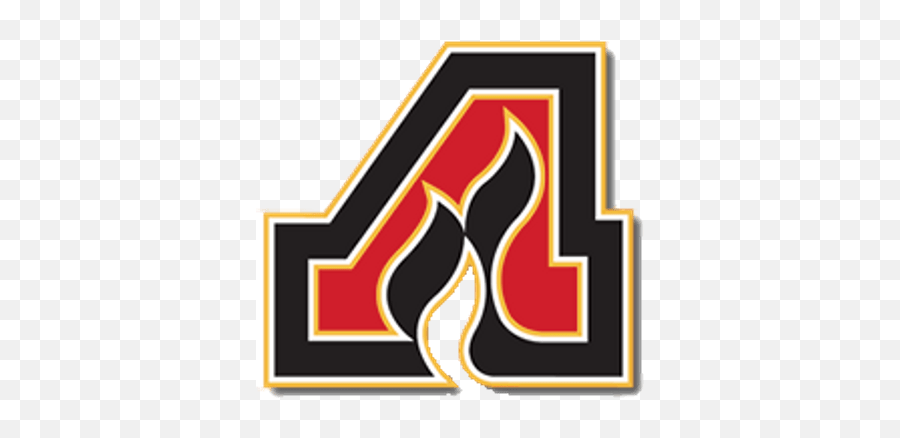Adirondack Flames Logo Transparent Png - Adirondack Flames Png Emoji,Flames Logo