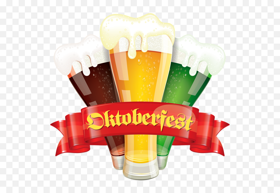 Beer Glassware Oktoberfest - Oktoberfest Emoji,Oktoberfest Clipart
