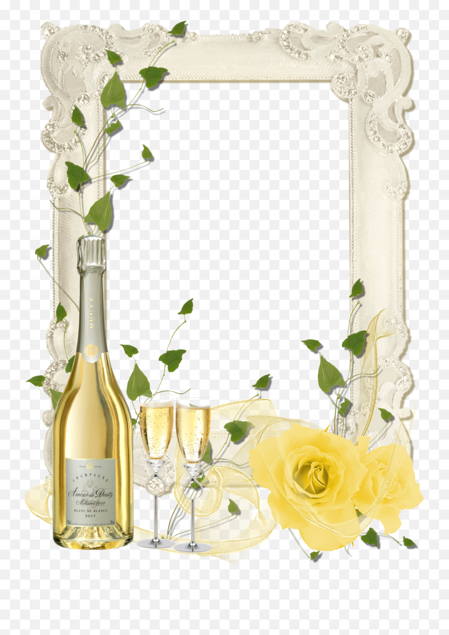Free Champagne Transparent Png Download Free Champagne - Champagne Frame Png Emoji,Champaign Clipart