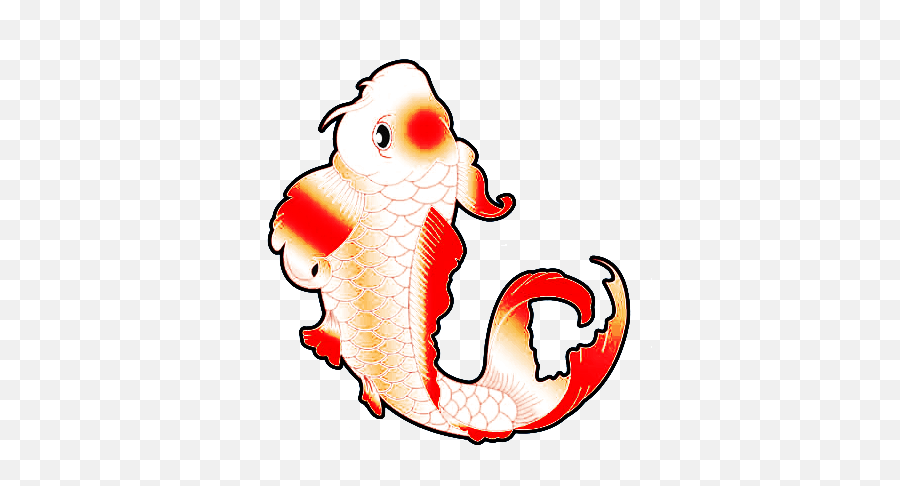 Koi Fish Clipart Transparent - Koi Fish Clipart Transparent Aquarium Fish Emoji,Fish Clipart