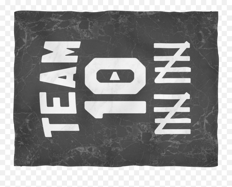 Team 10 Fleece Blanket - Language Emoji,Jake Paul Logo