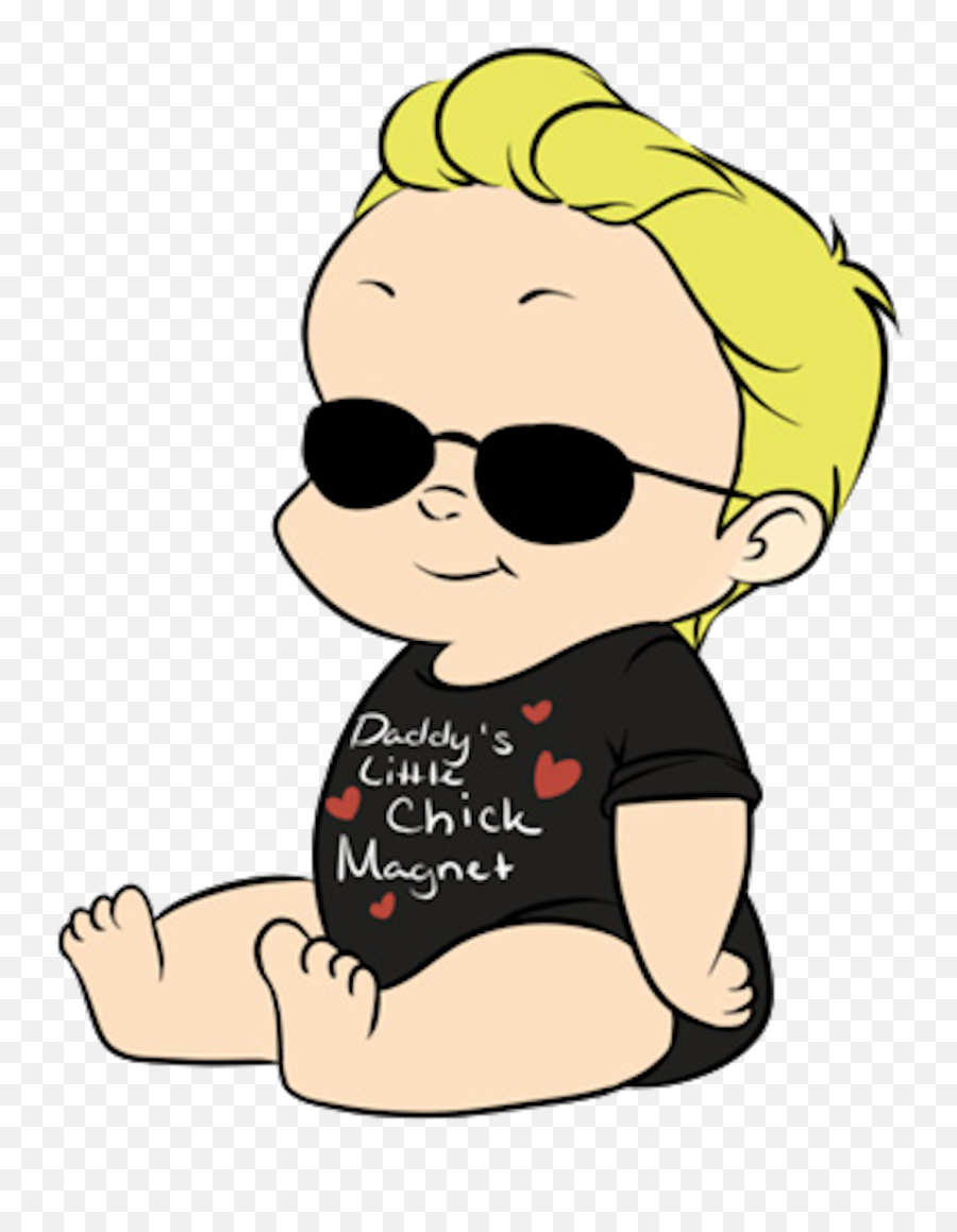 Johnny Bravo Jr - Johnny Bravo Cartoon Baby Emoji,Johnny Bravo Png