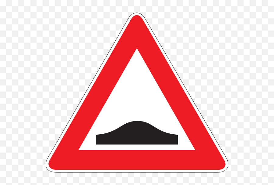 Logo - Traffic Sign Uneven Road Emoji,Gutter Logo