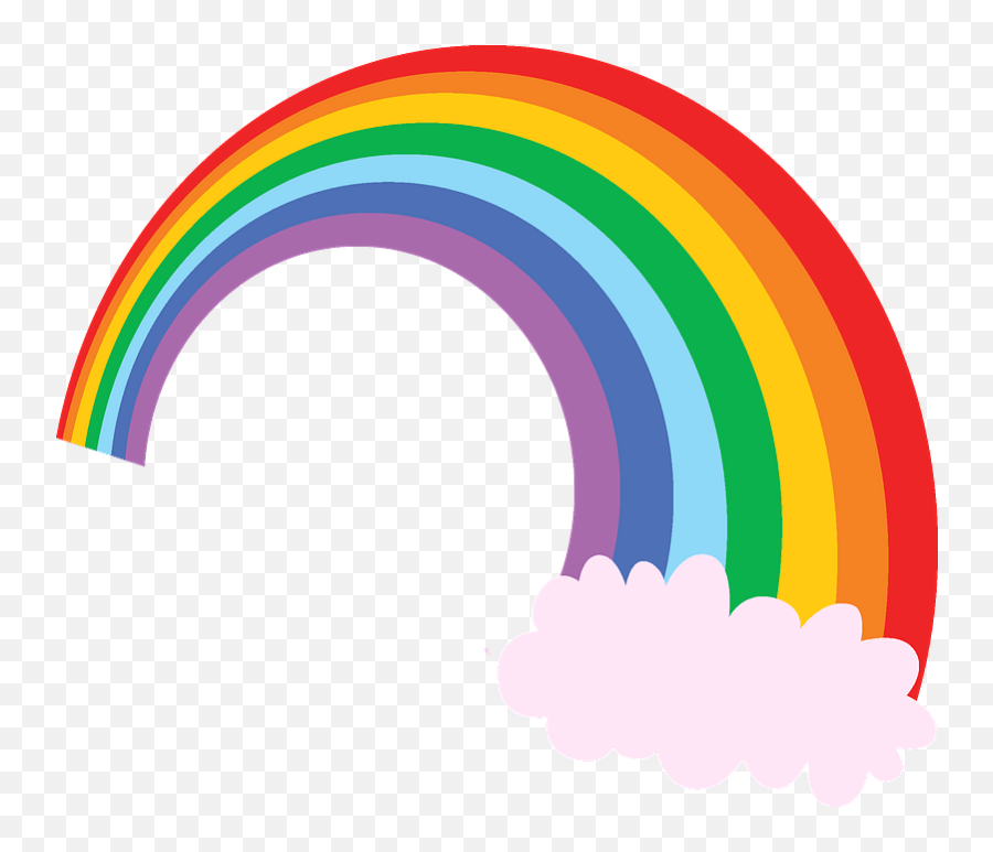 Rainbow Clipart - Rainbow Clipart Emoji,Rainbow Clipart