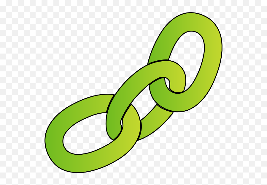 Green Chain Clip Art At Clkercom - Vector Clip Art Online Green Chain Clipart Emoji,Broken Chains Clipart