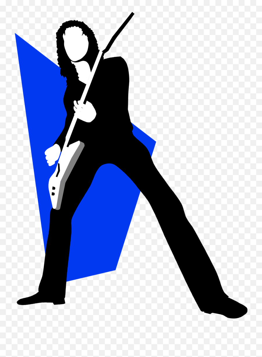 Download Free Stock Photo - Rock Guitarist Clipart Png Image Emoji,Karaoke Clipart