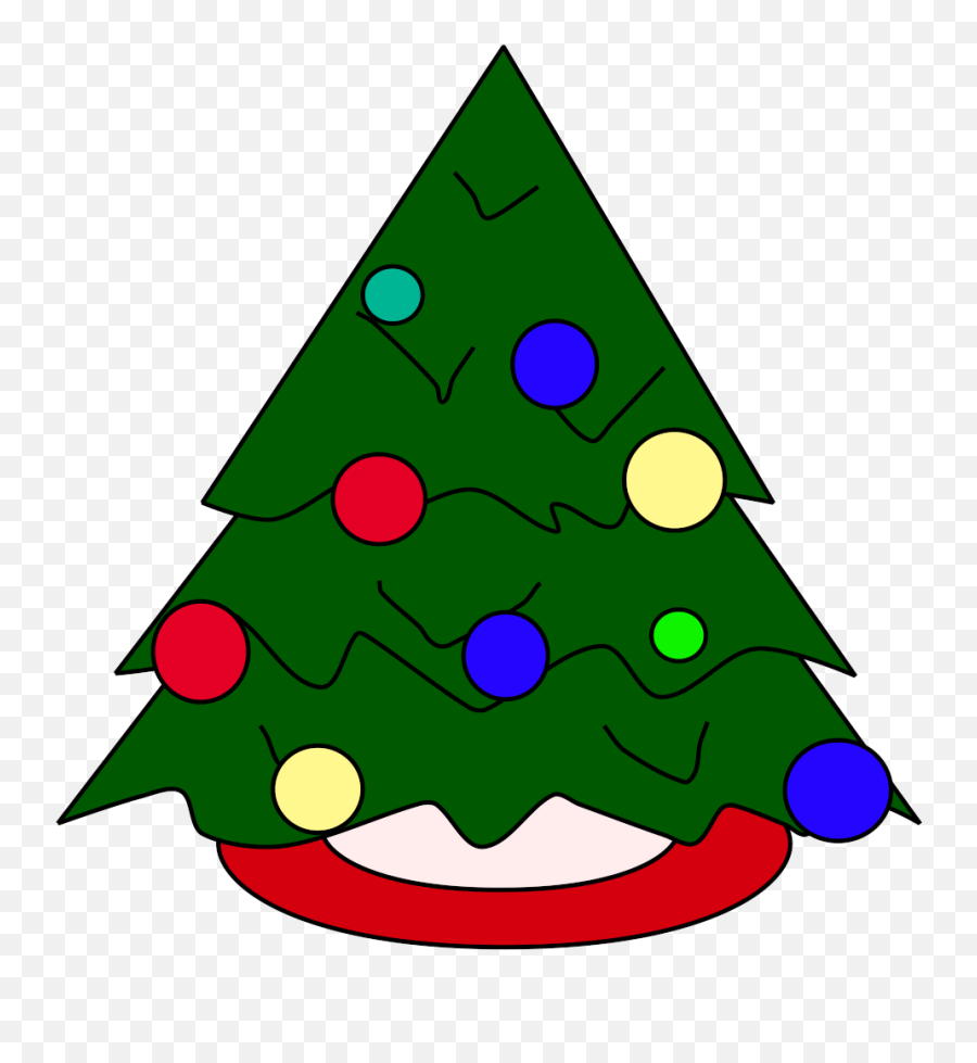 Christmas Tree Animation Desktop Wallpaper Clip Art - Tree Emoji,Christmas Trees Clipart Free