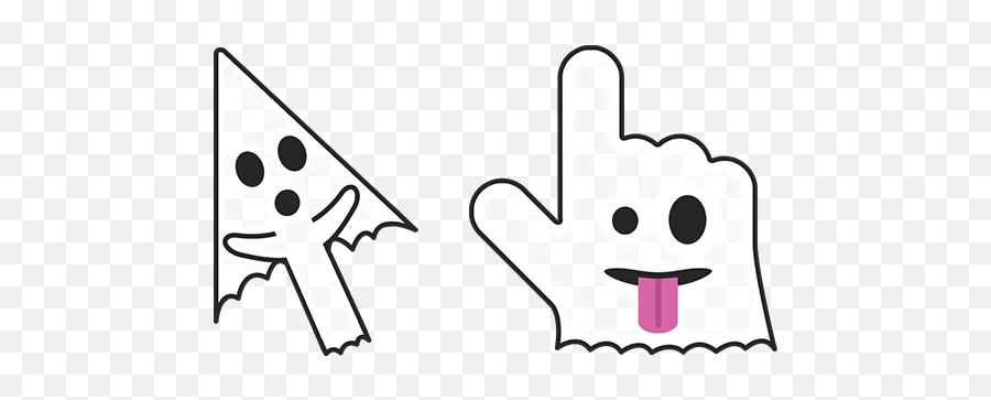 Cursoji - Ghost Cursor U2013 Custom Cursor Emoji,Ghost Emoji Png