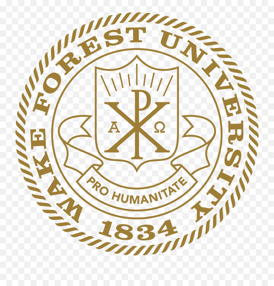 Download Wake Forest University - Wake Forest University Seal Emoji,Wake Forest Logo