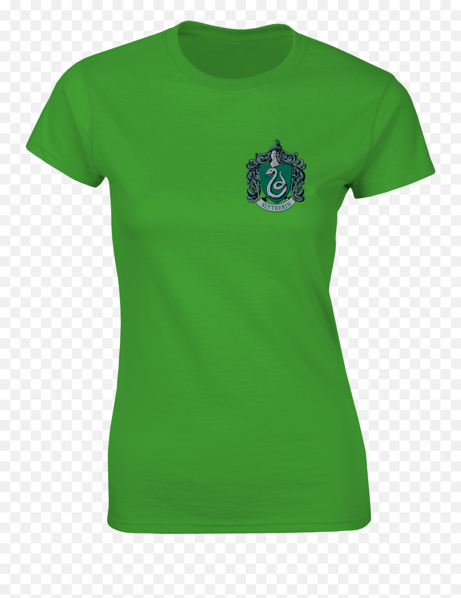 Harry Potter Womenu0027s Fit T - Shirt Slytherin Crest On Breast Emoji,Harry Potter Slytherin Logo