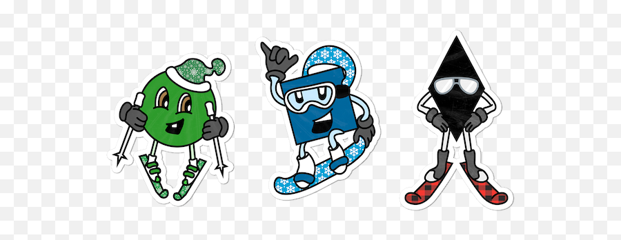 Virtual Snow La Indoor Ski And Snowboard Training Emoji,Blue Square Png