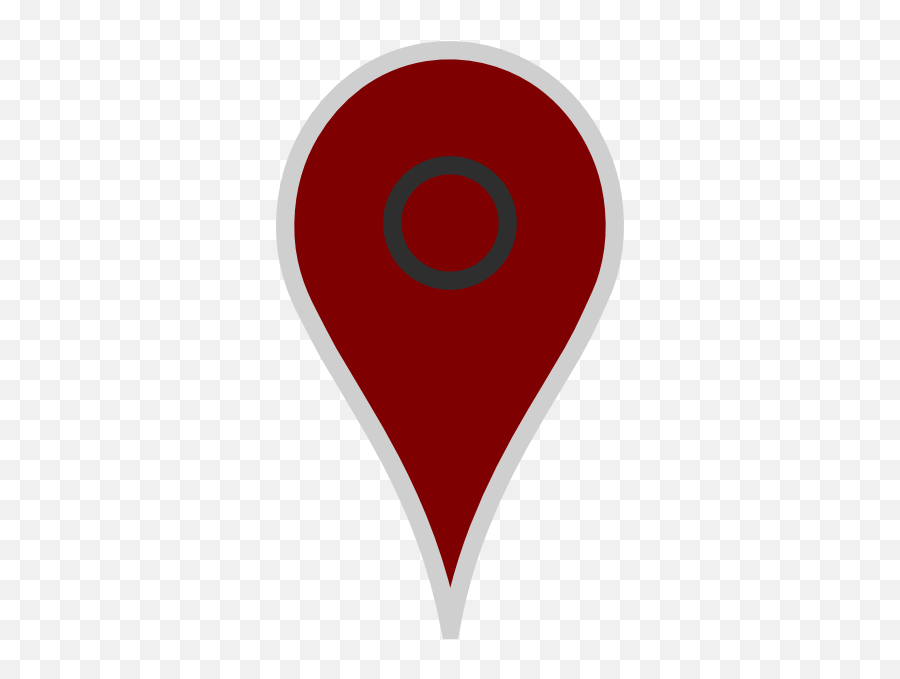 Download Hd Google Map Pointer Brown Svg Clip Arts 348 X 598 Emoji,Map Pointer Png