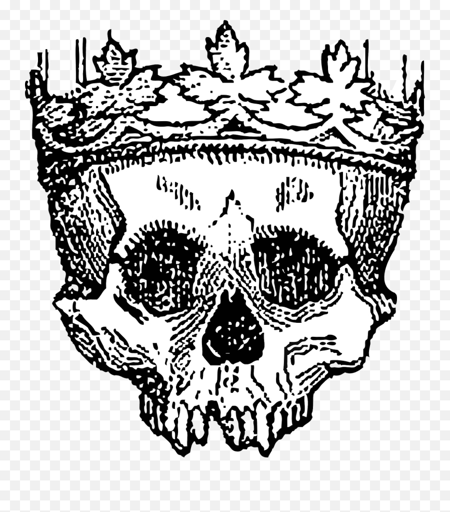 Free Crown Black And White Download Free Clip Art Free - Dead King Clipart Emoji,Crown Clipart Black And White