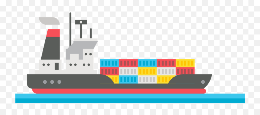 Best Premium Cargo Ship Illustration Download In Png Emoji,Cargo Ship Clipart