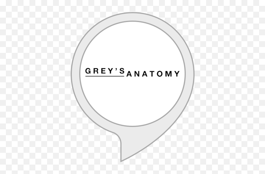 Alexa Skills - Dot Emoji,Grey's Anatomy Logo