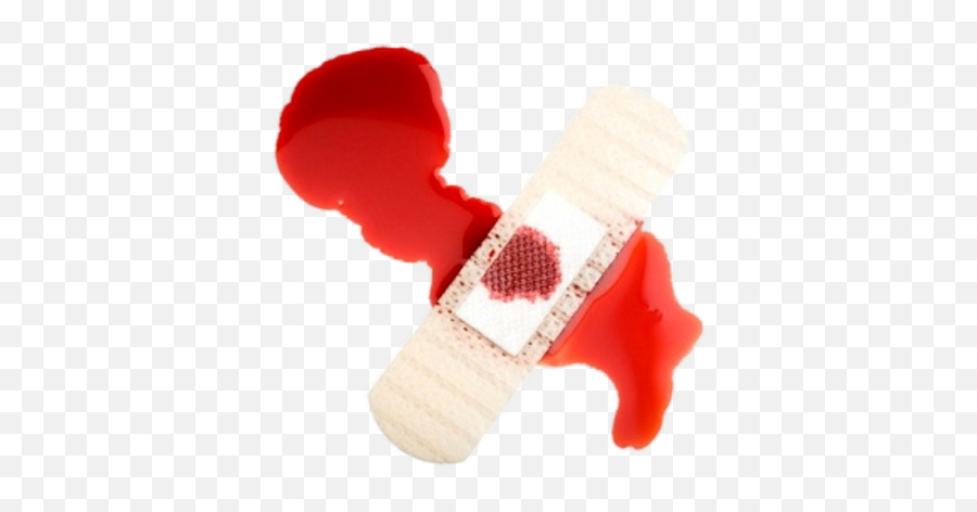 Download Hd Used Band - Aid With My Own Blood Band Aid With Used Bandaid Png Emoji,Bandaid Clipart