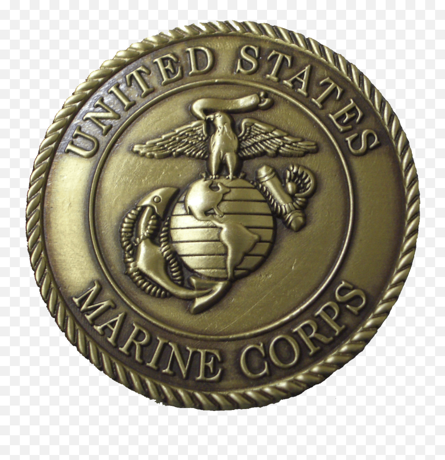 Officialbronzemarinecorpsseal Marine Corps Emblem - Solid Emoji,Usmc Logo