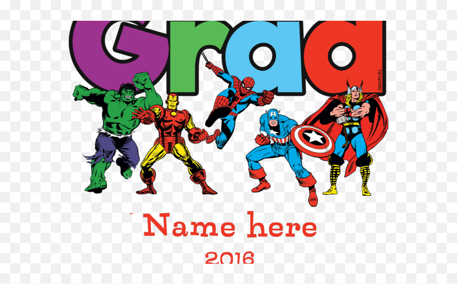 Marvel Graduation Cliparts - Superhero Kindergarten Clip Art Emoji,Graduation Clipart