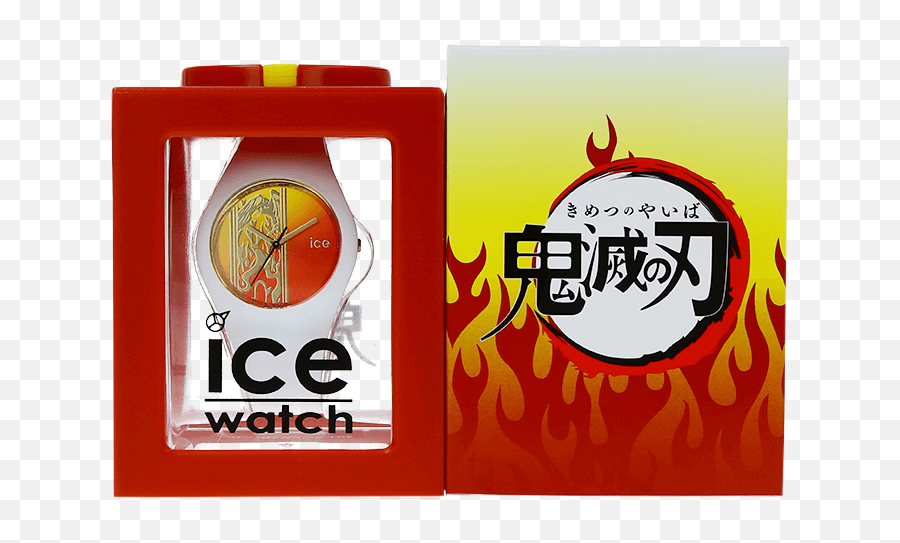 Kimetsu No Yaiba X Ice - Ice Watch Emoji,Demon Slayer Logo