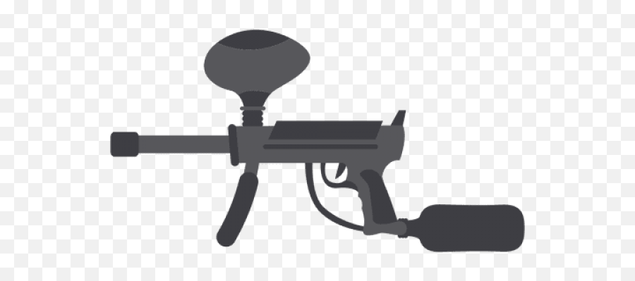 Paintball Guns Clipart Png - Transparent Paintball Gun Clipart Emoji,Gun Clipart