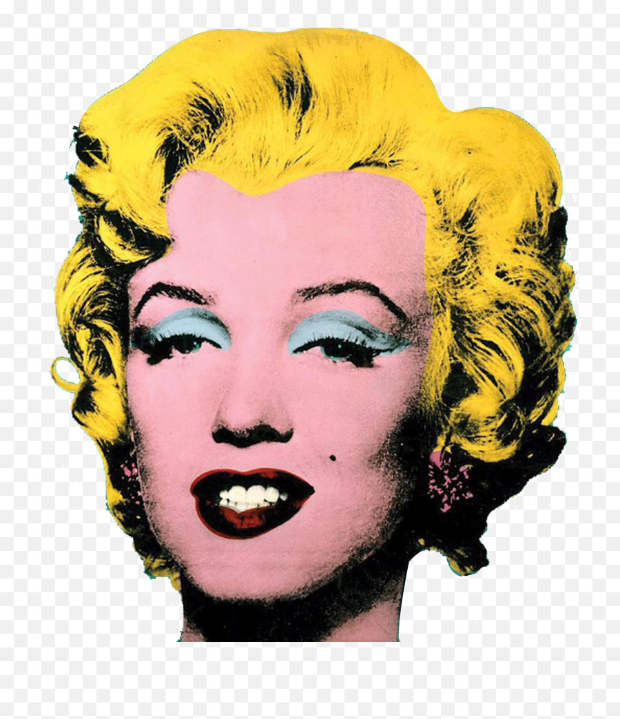 Gold Marilyn Monroe - Marilin Monroe Pop Art Emoji,Marilyn Monroe Clipart