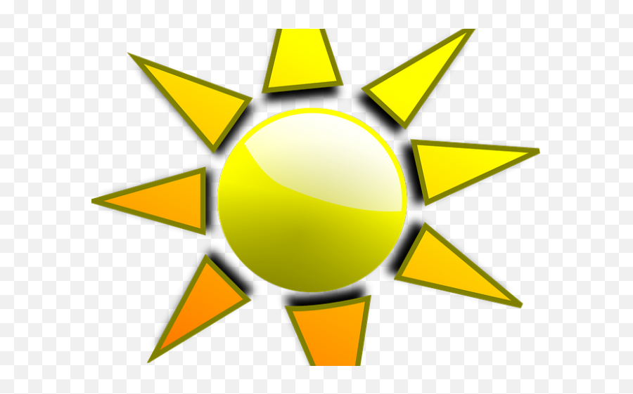 Warmth Clipart Sun Heat - Sol Con 8 Puntas Emoji,Heat Clipart