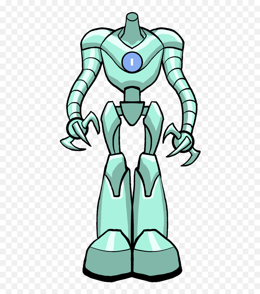 Download Hd Robot - Body Illustration Transparent Png Image Transparent Robot Body Emoji,Robot Transparent Background