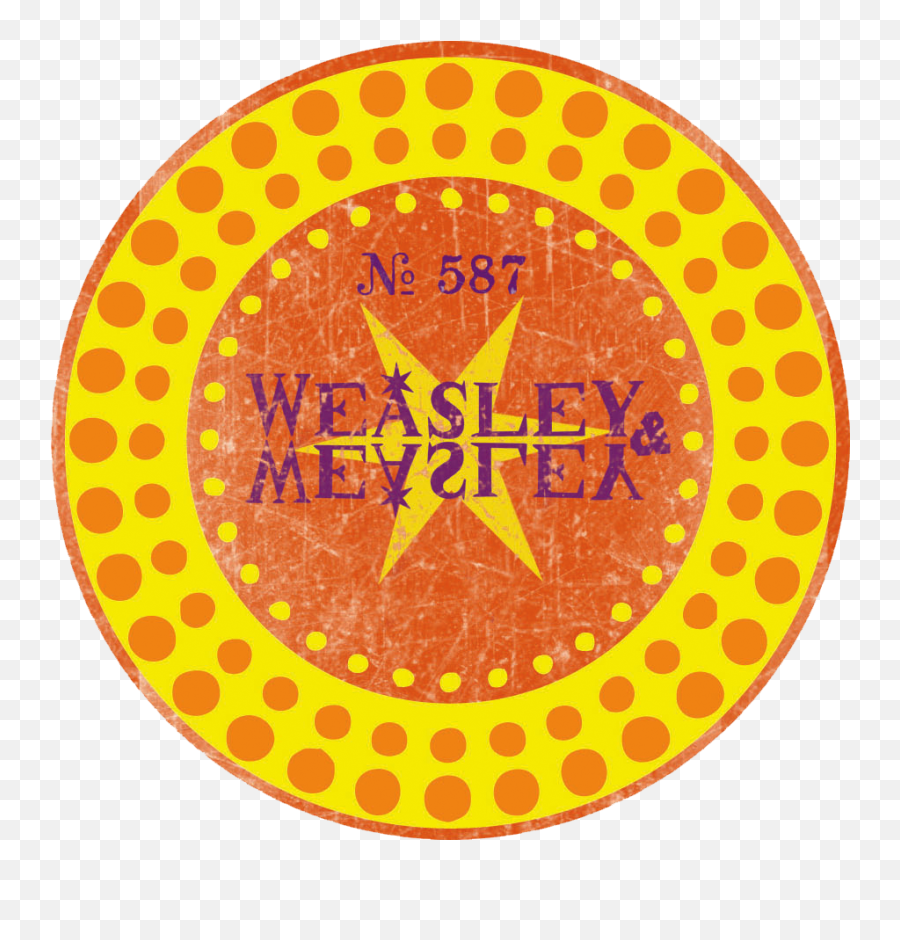 Weasleysu0027 Wizard Wheezes - Weasley And Weasley Logo Weasleys Wizard Wheezes Logo Emoji,Wizard Logo