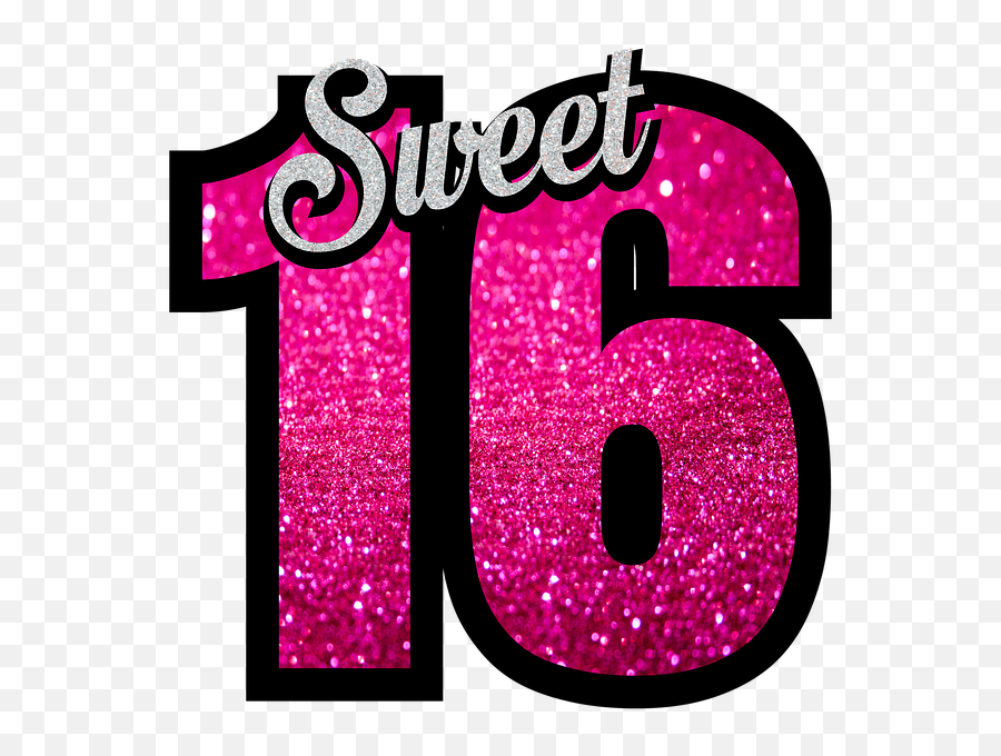 Sweet Sixteen Sweet - 16 Happy Birthday Png Emoji,Sweet 16 Png
