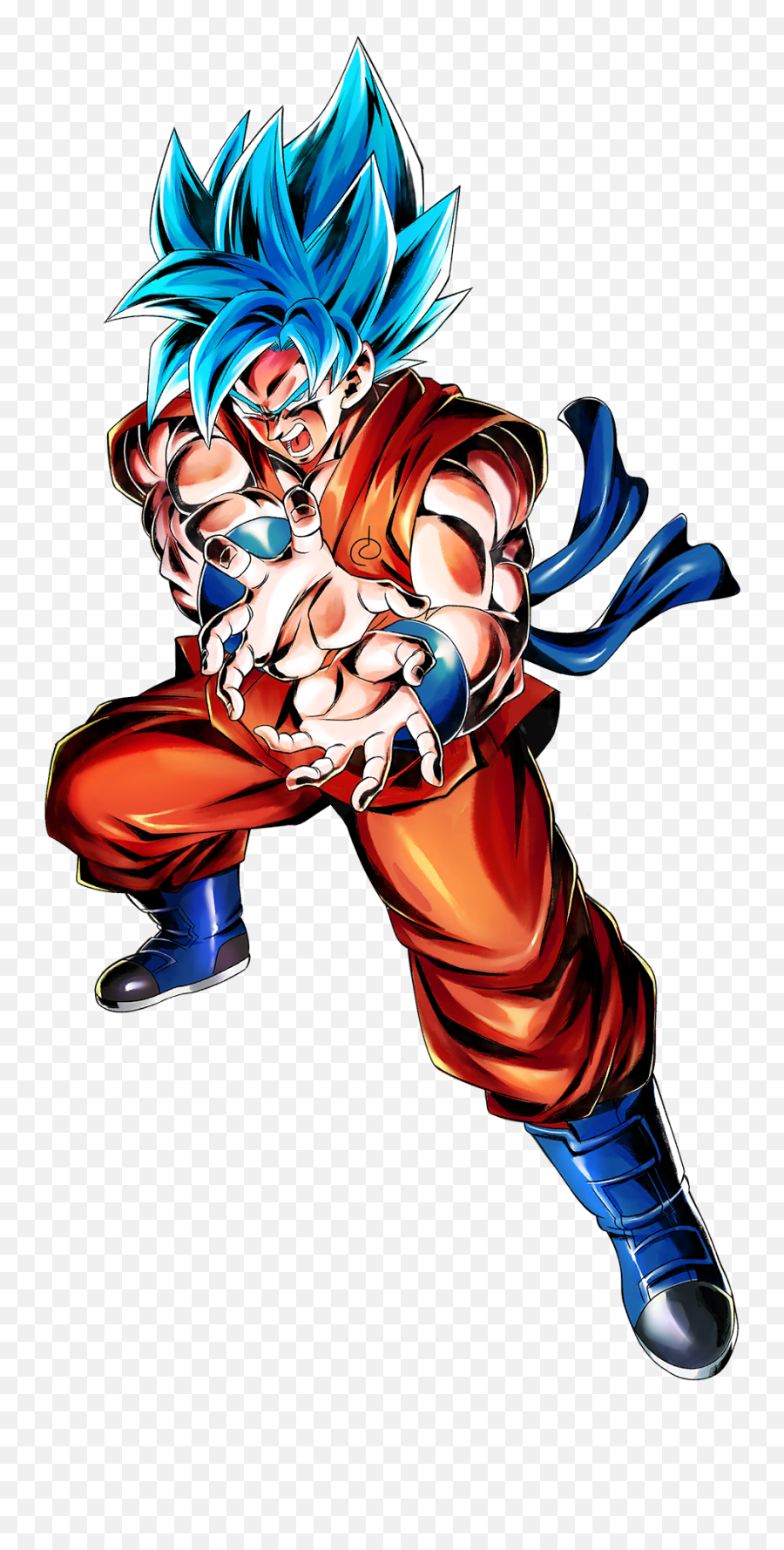 Goku Ssgss Kamehameha Stance Render - Future Gohan And Goku Xenoverse Emoji,Kamehameha Png