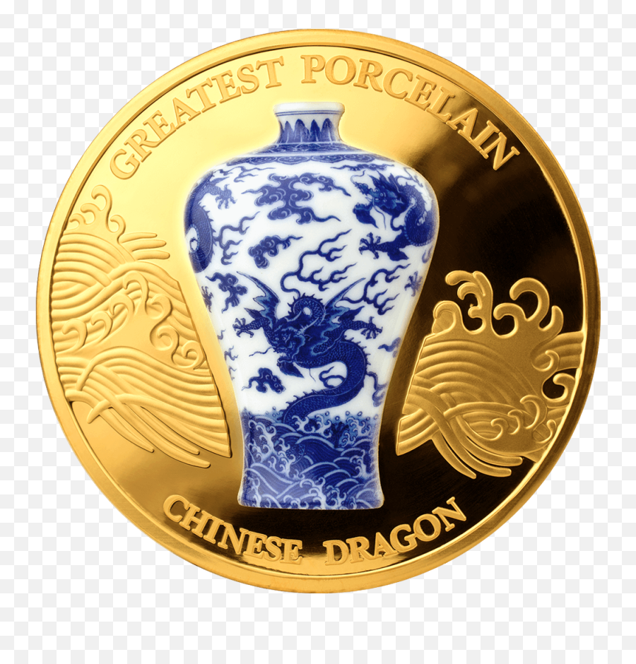 Chinese Dragon Vase - Mint21 Emoji,Chinese Dragon Transparent