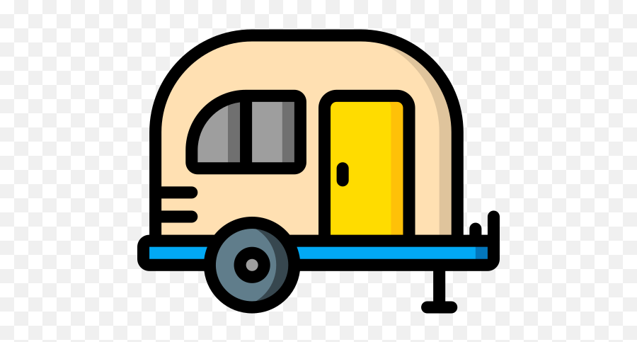 Mobile Home - Free Travel Icons Emoji,Camper Clipart Free