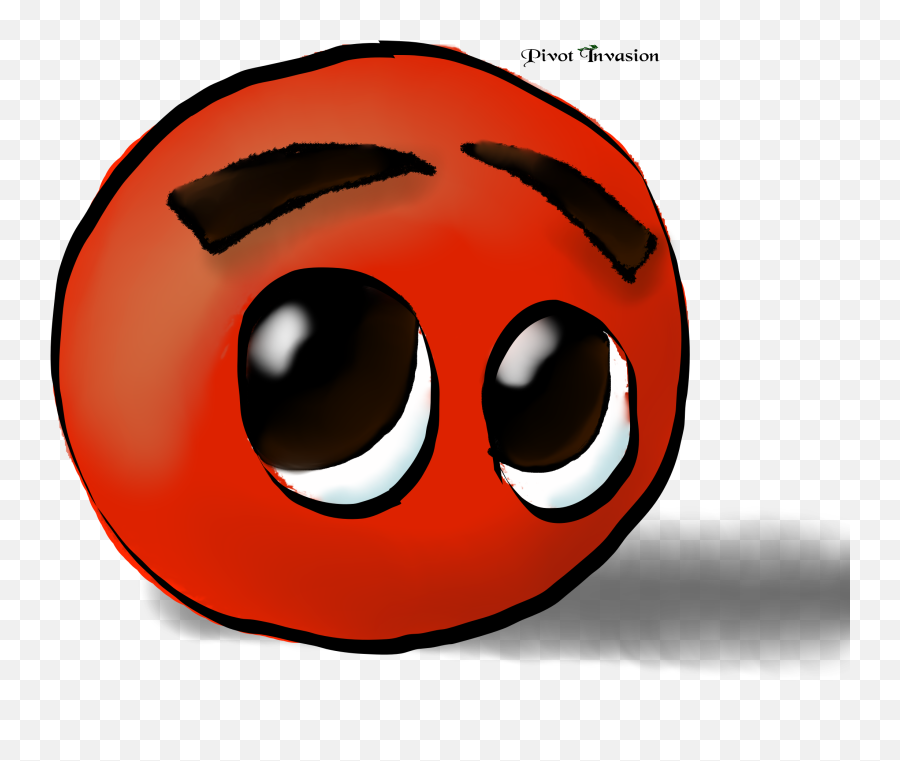 Red Ball With Eyes - Imgur Emoji,Google Eyes Png