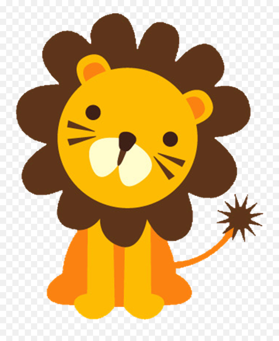 Cute Lion Baby Clipart Free Image - Clip Art Safari Baby Animals Emoji,Baby Clipart