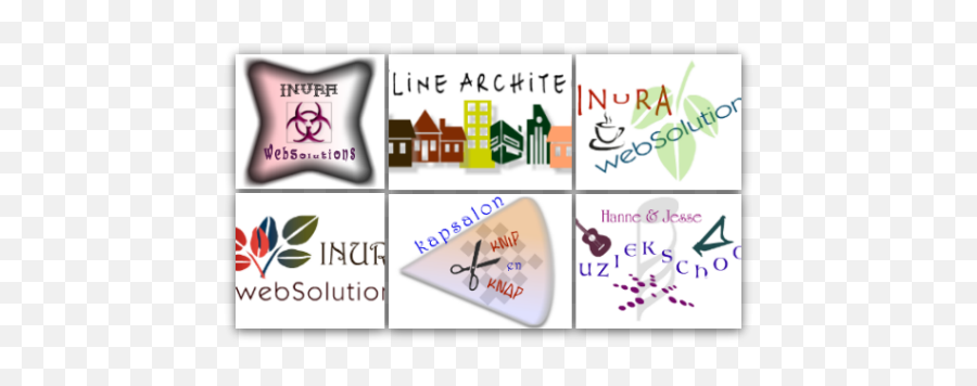 Logo Design - Inura Websolutions Web Design U0026 Development Emoji,Word Logo Design