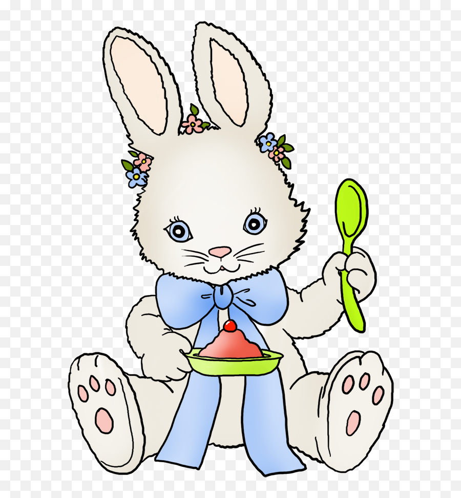 Funny And Cute Easter Clip Art Emoji,Easter Bunny Clipart Black And White
