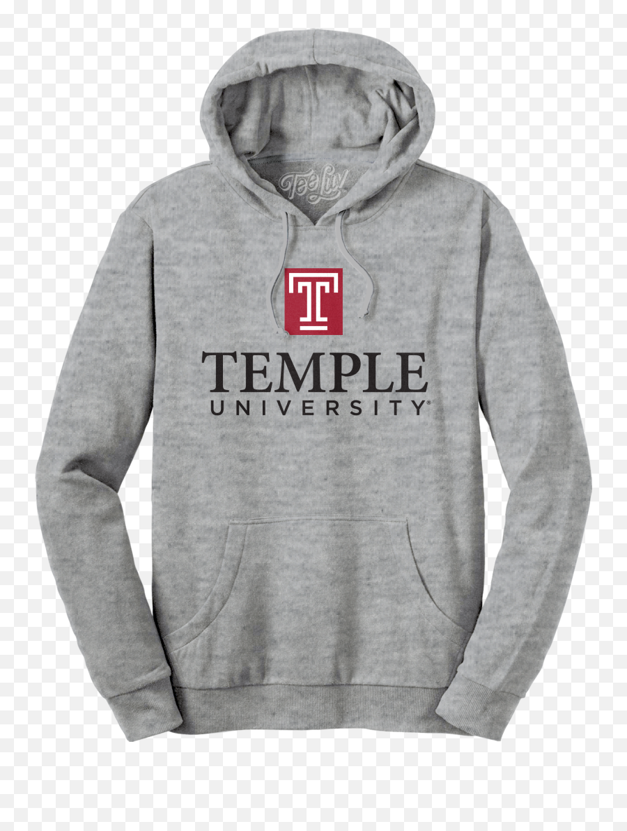 Temple University Logo Hooded - Temple University Emoji,Temple University Logo