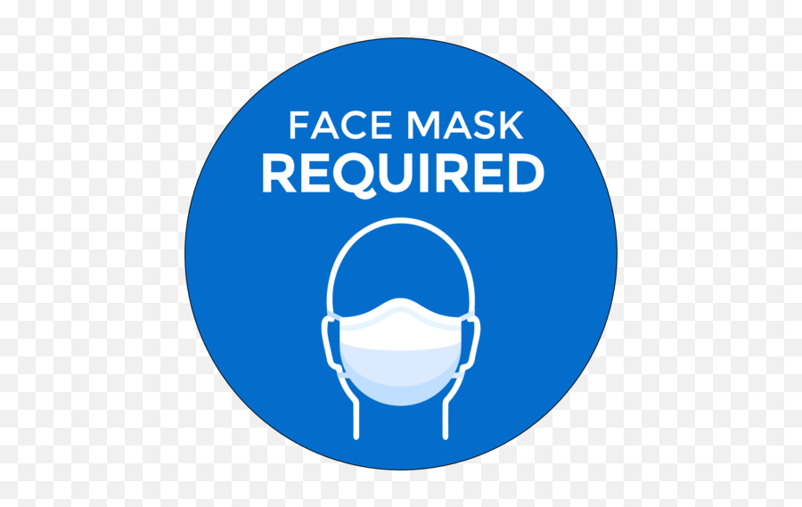 Face Mask Required Label - Onlinelabelscom Mask Required Png Transparent Emoji,Label Png