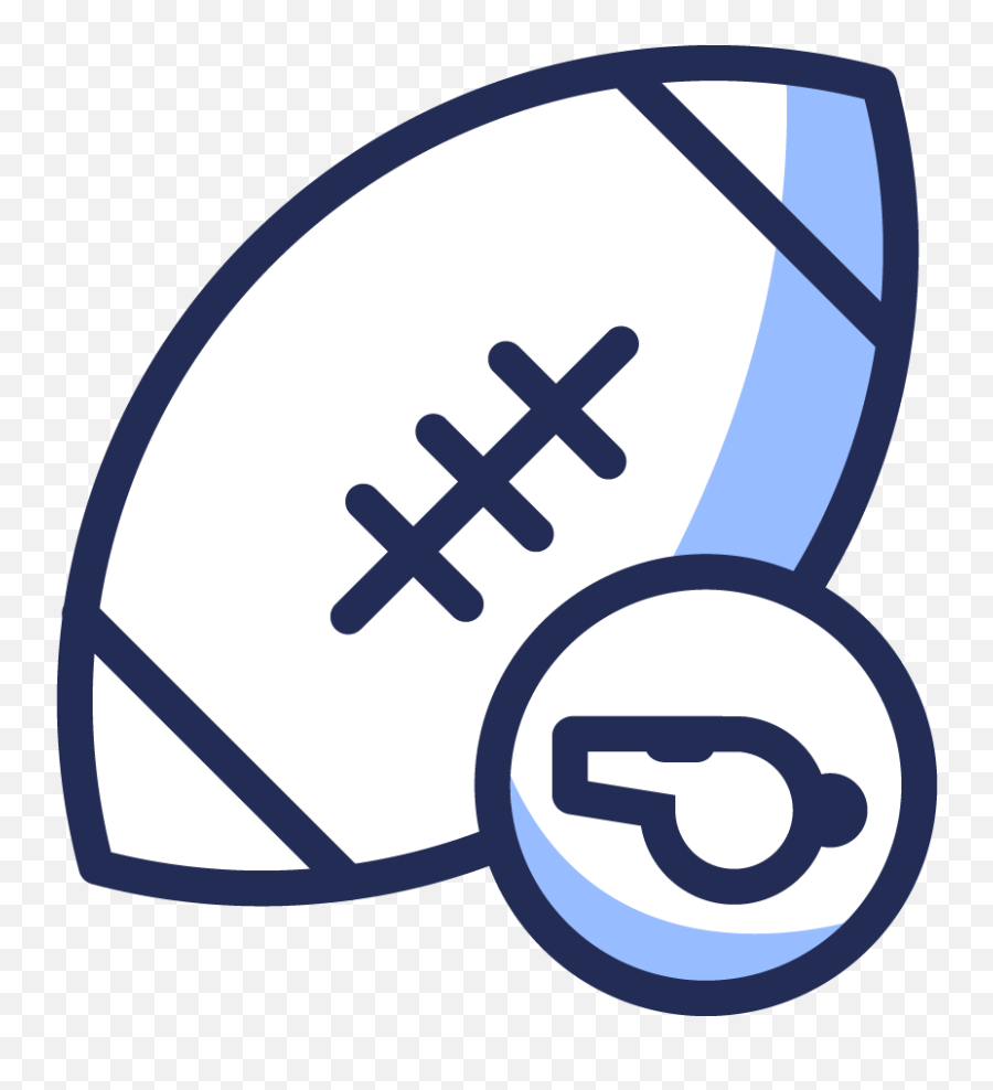 Officiating Football Course - For American Football Emoji,Football Transparent