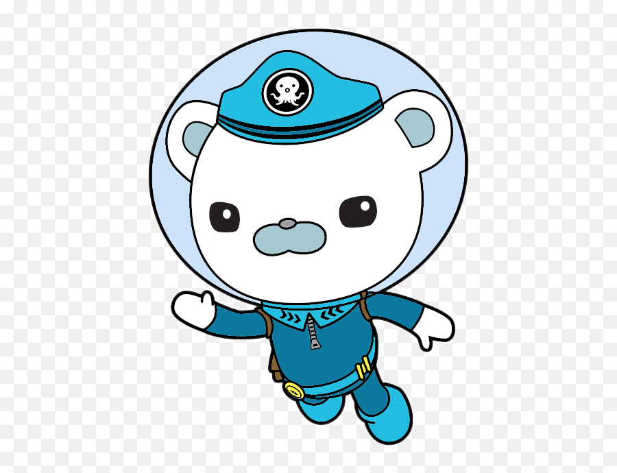 Captain Barnacle Octonauts Characters Clipart - Full Size Octonauts Clip Art Emoji,Dead By Daylight Logo Png