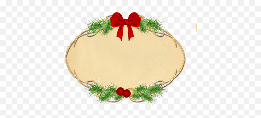 Christmas Oval Border Christmas Frames Christmas - Christmas Oval Border Emoji,Oval Clipart