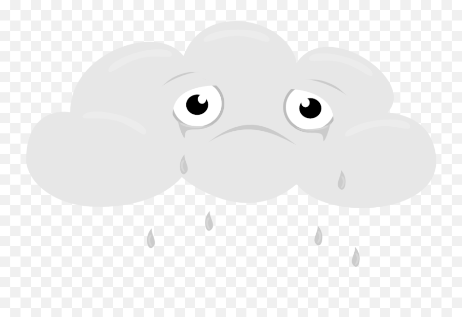 Download Rainbow Storm Designz - Sad Rain Cloud Clipart Storm Clipart Transparent Background Emoji,Rain Cloud Clipart