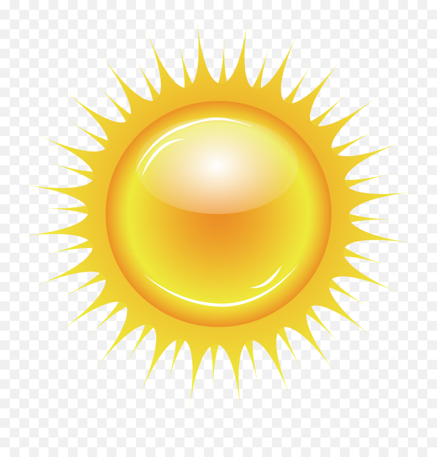Download Vector Sun Sunshine Yellow - Vector Png Sun Vector Emoji,Sunshine Clipart